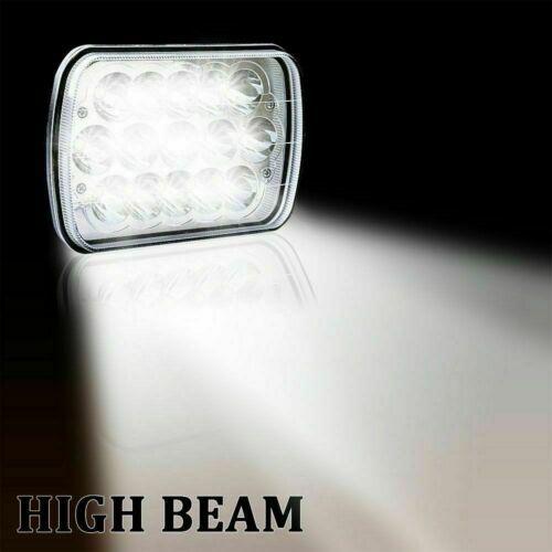 PAIR 7x6" 5X7" LED Headlights For International Harvester 3800 4800 8100 9400i - Picture 11 of 11