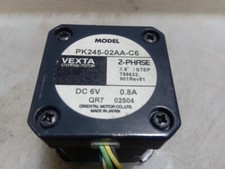 Vexta PK245-02AA-C6 6VDC 0.8A 2 Phase 1.8 Deg Stepper Motor