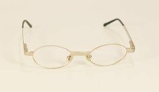 Fossil BROOKLYN Matte Silver Metal Eyeglass Frames Designer Style Rx Eyewear