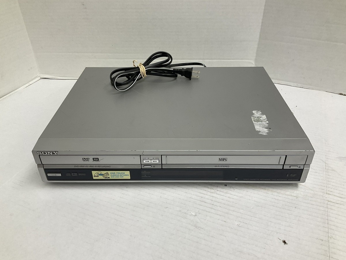 Sony VCR DVD Combo Player Recorder RDR-VX500 - Parts DVD Plays VHS