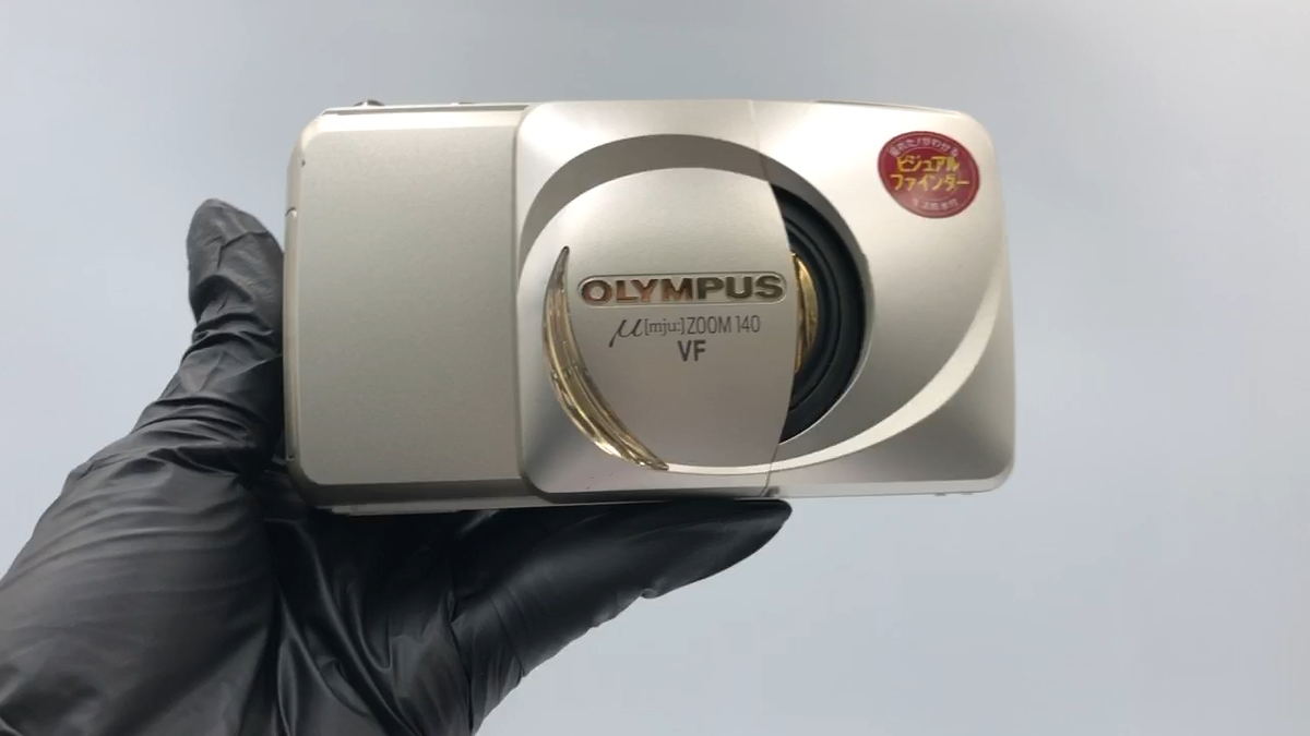 Olympus μ [mju:] Zoom 140 VF Point&Shoot Compact Film Camera
