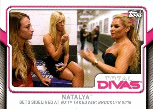 2017 Topps WWE Wrestling Card - Total Divas insert #3 Natalya - Picture 1 of 2