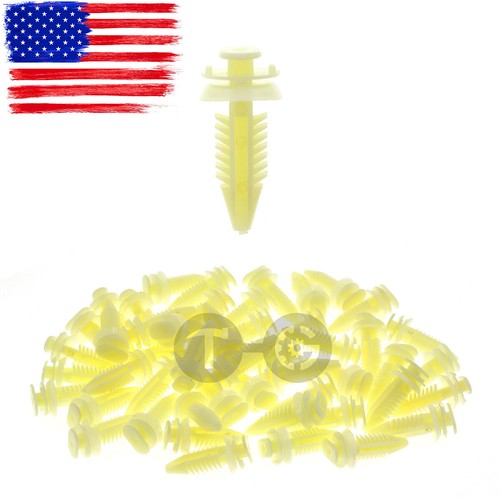 50 Pcs DOOR TRIM PANEL CLIPS For CHEVROLET K10 K1500 C3500 TRUCK SUV