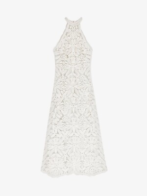 MAJE Crochet Knit Lace Midi Maxi Dress Sandro Harrods Harvey Nichols NEW XS | eBay UK MAJE Crochet Knit Lace Midi Maxi Dress Sandro Harrods Harvey Nichols NEW XS | eBay UK