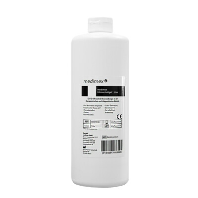 ultraschallgel gleitgel Medimex Ultraschallgel 1 Liter, Kontaktgel Sonogel Gleitgel Gel  Dispenserflasche