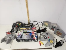 Costom MARIOKART Nintendo 64 Video Game Console W/ Zelda STARFOX6, SUPERMARIO !