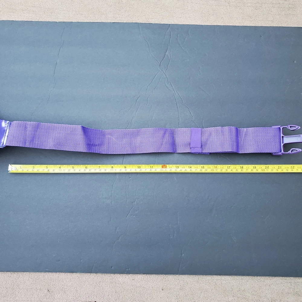 Pride Rainbow Tie Dye Fanny Pack Adjustable Unisex Belt Bag Purple