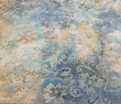 JAVA BATIK - BLUE 51-Y3534 KFT-- 1 1/4 YARD