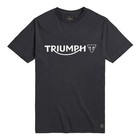 TRIUMPH SHIRT GENUINE TRIUMPH CARTMEL T-SHIRT JET BLACK TRIUMPH T SHIRT MEDIUM