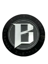 Ballistic 973 Scorpion Gloss Black Snap In Wheel Center Cap EMR973 BALLISTIC-UP