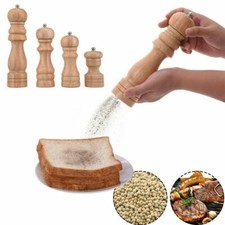 MACINA SALE E PEPE IN LEGNO CLASSICO 20CM MACININO MULINO AGITATORE TRITA SPEZIE