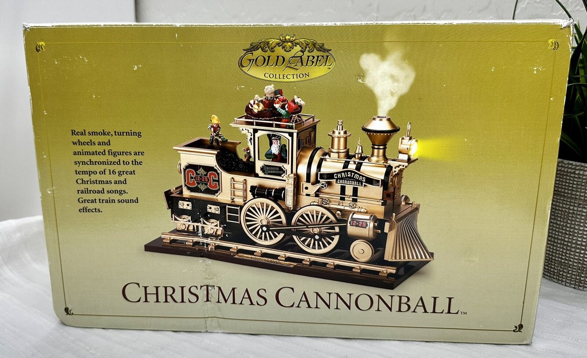 Mr.Christmas ミスタークリスマス　キャノンボール トレイン　※未使用 Vintage Mr. Christmas Gold Label Christmas Collection Cannonball