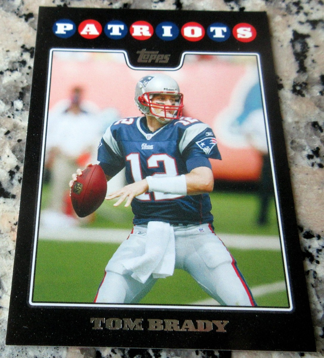 TOM BRADY Topps Black Border Card 5xSuper Bowl MVP 1 of 12 SP San