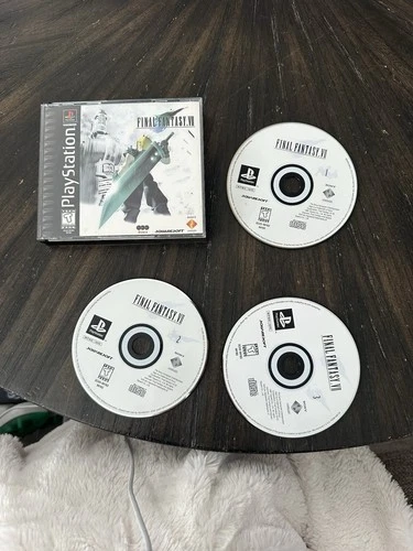 PlayStation 1 PS1 Game Final Fantasy VII Case & Game Only No Manual