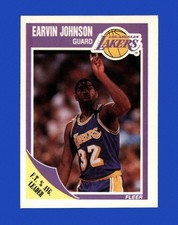 1989-90 Fleer Set-Break # 77 Magic Johnson NM-MT OR BETTER *GMCARDS*