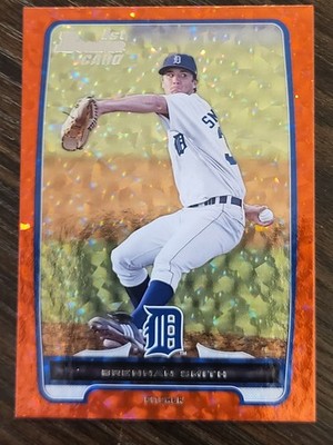2012 Bowman - Prospects Brennan Smith #BP50 Orange Ice 17/25 (RC) NICE! Tigers