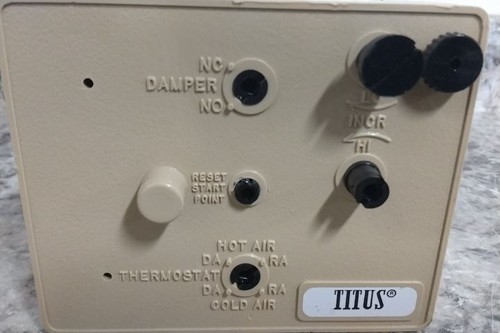 Titus CSC-3004 3-1/2 In Overall Width Reset Volume Controller - Picture 10 of 10