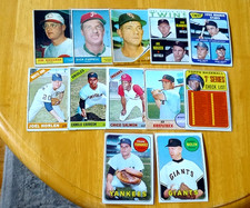 Vintage High #, 1965, 66, 61, 62 etc MLB cards, Topps. CLEAN!!