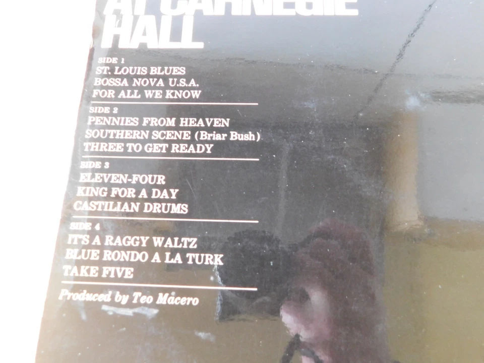 The Dave Brubeck Quartet at the Carnegie Hall - Doppel LP --- Stib1 - Bild 2 von 2