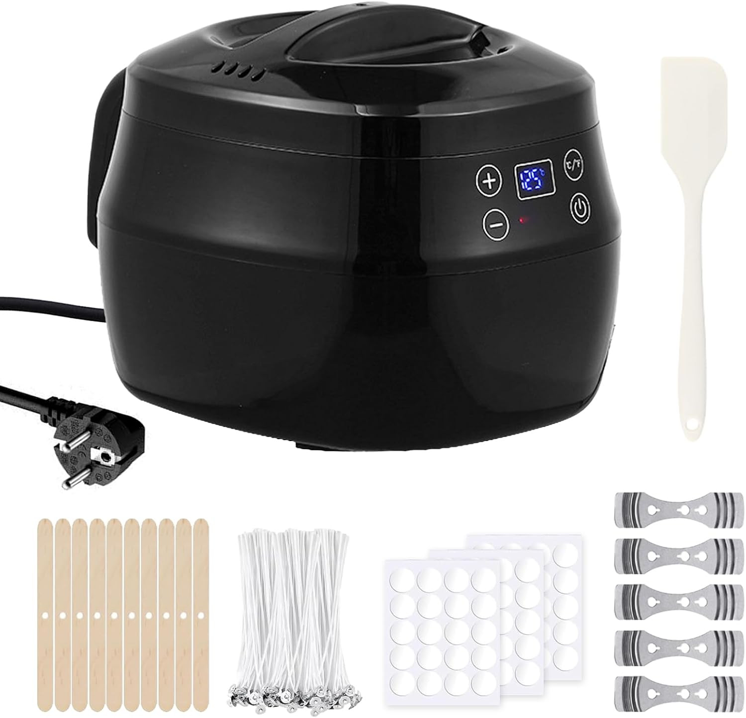 Scaldacera Elettrico Digitale con Display LED - Kit Casa Professionale