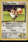 Lt. Surge's Eevee 1st Edition 051/132 LP