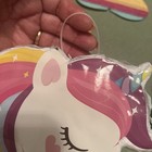 small unicorn piñata with stick & blindfold  — photo 2