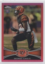 2012 Topps Chrome BCA Refractor 198/399 George Iloka #205 1c6