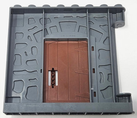 Lego Duplo Castle Wall  Hinge on Left with Door Opening 51695 4864 4776 4777