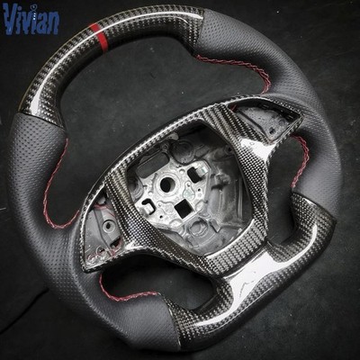 Carbon Fiber Steering Wheel Fit For Corvette Camaro C7 Z06 ZR1 SS ZL1 2014-2019