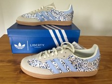 Adidas Samba OG Liberty London Trainers UK Size 5 Blue JP8080 - New