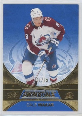 2021-22 Upper Deck Credentials Blue 81/99 Cale Makar #13 03uh