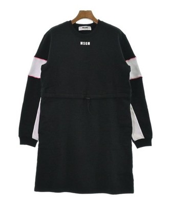 MSGM Dress BlackxWhitexPink S 2200463377116