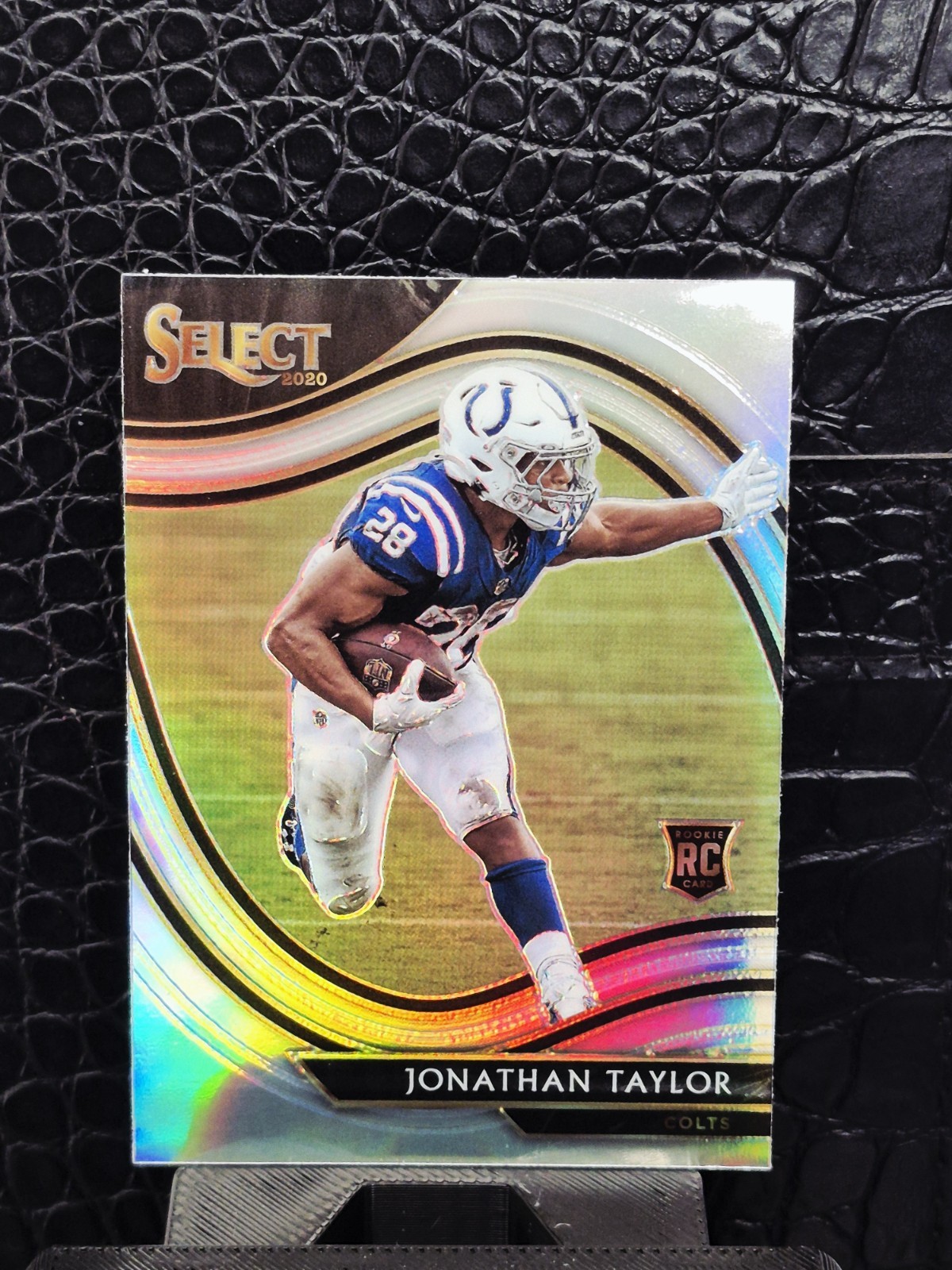 2020 Panini Select  JONATHAN TAYLOR Field Level SILVER Prizm Rookie Card #353 RC