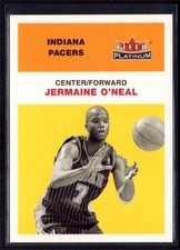 2001-02 Fleer Platinum Jermaine O'Neal Indiana Pacers #162