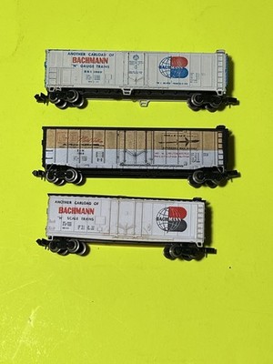 BACHMANN 2 ANOTHER CARLOAD AND E&H  MODEL HOBBIES PLUG DR 3 SPECIAL RUN CARS