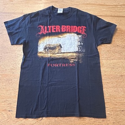 Alter Bridge 'Fortress 2014 Tour Dates' (Schwarz) T-Shirt Größe M