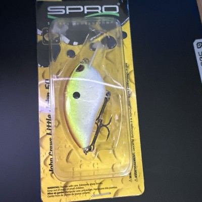 Spro Little John 50 Rootbeer Chartreuse SLJ50RBC Squarebill Crankbait NEW Releas