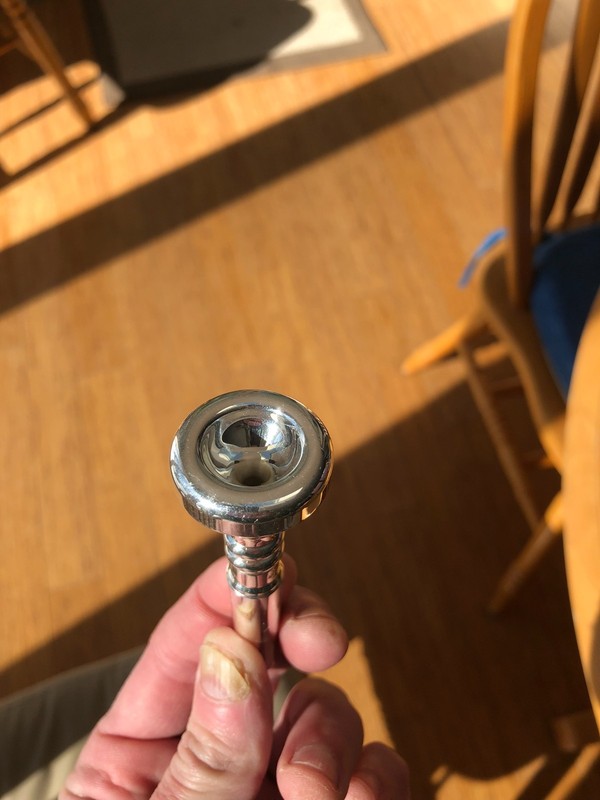 Marcinkiewicz model 15 trumpet mouthpiece