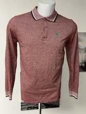 lacoste Slim Fit mens long sleeve shirt Size M