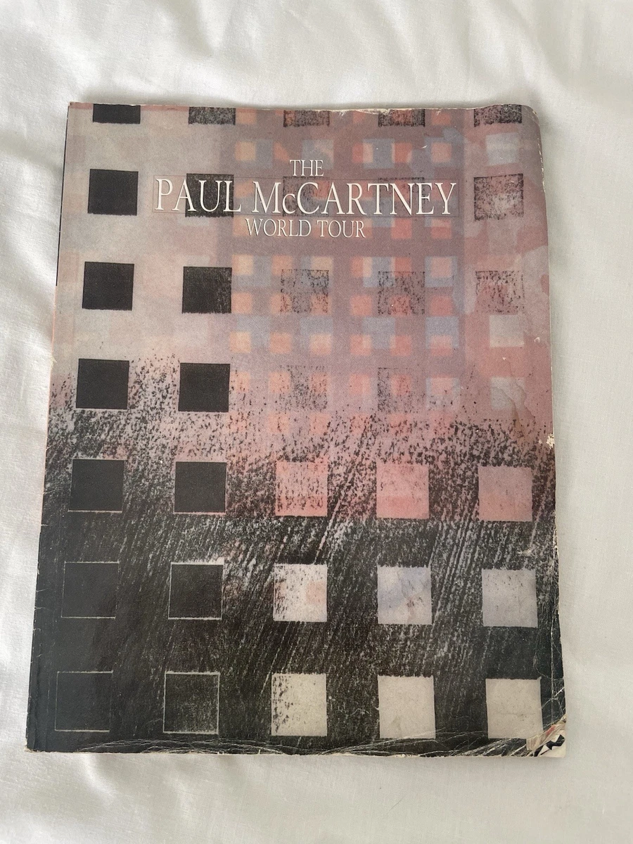 paul mccartney tour program products for sale | eBay UK