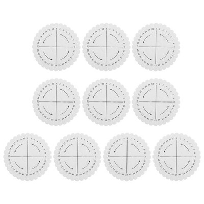 10 Pcs Kumihimo Disk Foam Braiding Board 32 Slot Round Bracelet Maker Tool Mi...