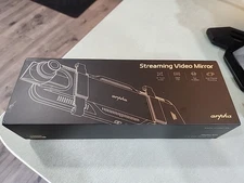 Arpha E21 10'' 1080P Rear View Mirror Full Touch Screen Camera 2 Channel, Black