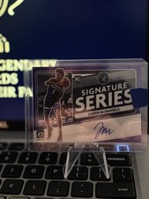 2020-21 Panini Donruss Optic - Signature Series Jaden McDaniels RC Auto Purple