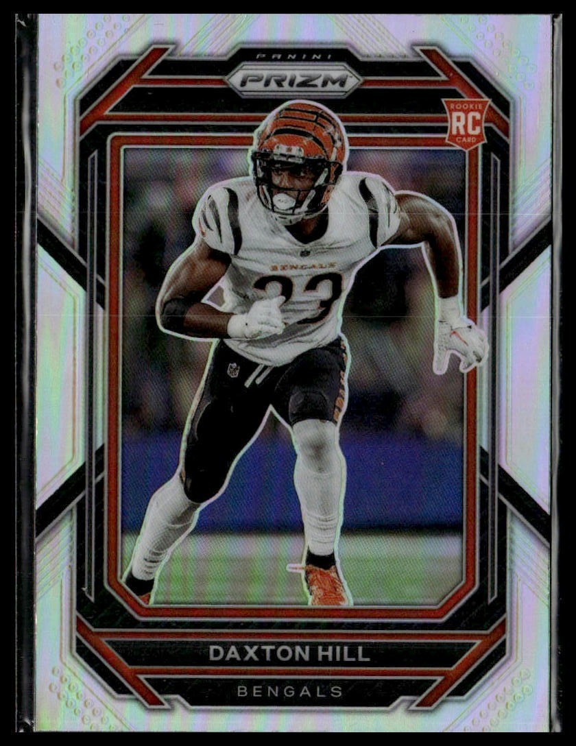 2022 Panini Prizm #379 Daxton Hill Silver