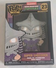 Funko Pop! Pin Tortugas Ninja Adolescentes Mutantes Super Trituradora Nuevo y Sellado