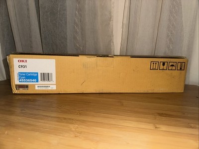 New OKI Toner Cartridge Cyan C931 #45536540