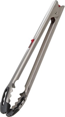 Prep Solutions 12-Inch Stainless Steel One-Handed Locking 