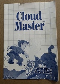 Cloud Master (Sega Master System) Cib Complete - Tested