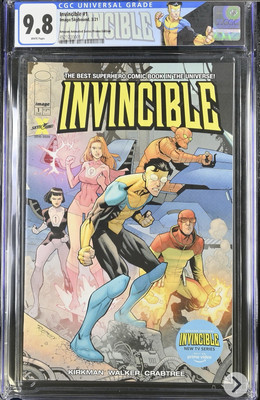Invincible Cartoons To Watch On Amazon Prime Invincible #1 CGC