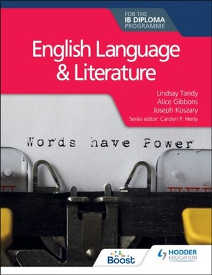 ENGLISH LANGUAGE & LITERATURE/IB DIPLOMA by Lindsay Tandy Paperback Self Help
